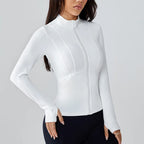 Women’s Lightweight Running & Workout Jacket – Quick-Dry Sun Protection Activewear