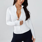 Women’s Lightweight Running & Workout Jacket – Quick-Dry Sun Protection Activewear