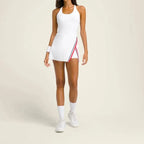 Women’s Tennis Dress with Built-In Shorts – Lightweight Padel & Activewear