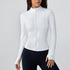 Women’s Lightweight Running & Workout Jacket – Quick-Dry Sun Protection Activewear
