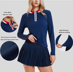 Cloud Performance Set – Women’s Tennis Skirt & Zip Court Top
